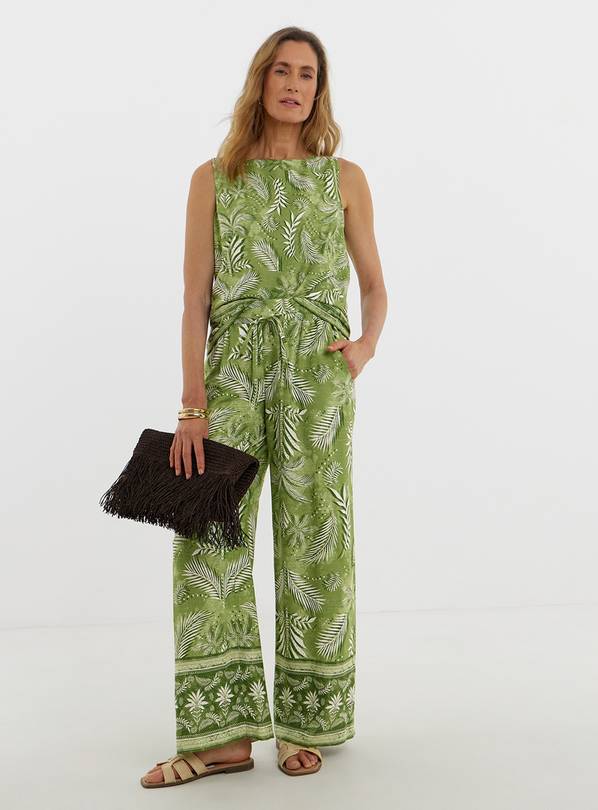 JD WILLIAMS Linen Mix Shell Top 24